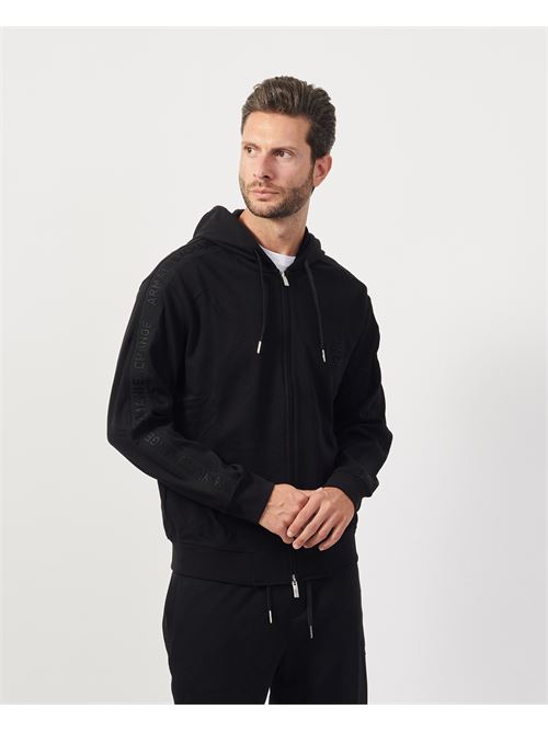 Armani Exchange Black Hoodie with Logo ARMANI EXCHANGE | 6DZMLC-ZJNNZ1200